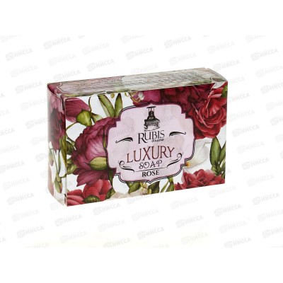 Rubis мыло туалетное Luxurious Rose 115г *48