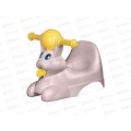 Горшок детский &quotLapsi&quot 420х290х310мм Зайчик (светло-розовый) 221500407/02