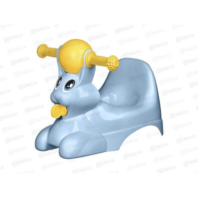 Горшок детский &quotLapsi&quot 420х290х310мм Зайчик (темно-голубой) 221500416/01