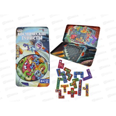 Настольная игра &quotКосмические туристы&quot магнитная 6+, 1003408