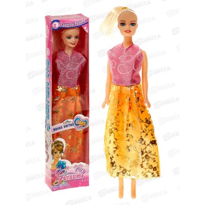 Кукла-модель в нарядном платье, 1000006