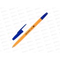 Ручка шар. BRAUBERG-143331 Orange line синяя. *50/150
