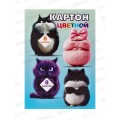 Цветной карт. Lamark 8л 8цв. Собаки и коты А4, папка 2диз. 00926 *25