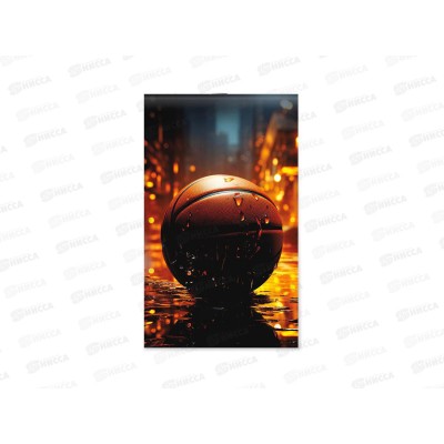 Блокнот 30л. Lamark А6 серия &quotБаскетбол&quot клетка, на скобе. 0253 *5