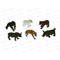 Набор животных ТВS008B дикие, FCJ1519903 в пакете