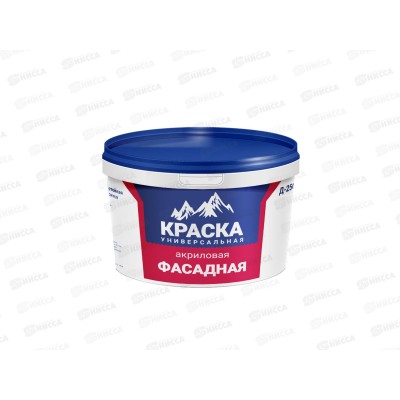 Краска акриловая фасадная Д-250 13,0кг Краска акриловая фасадная Д-250 13,0кг