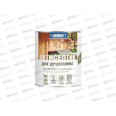 Антисептик PROREMONT деревозащ.ср-во Сосна 0,8л, Л-С срок до 05.26