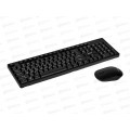 Набор беспроводной Perfeo NEAR клавиатура+мышь 3 кнопки, черный, PF_B3406