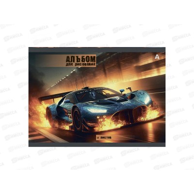 Альбом д/рис.12л  Alingar Авто, AL13151/4 *60