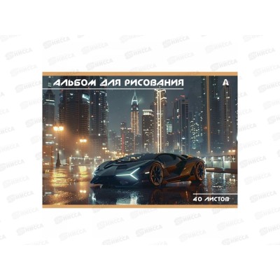 Альбом д/рис.40л Alingar Авто  AL13159/2*36