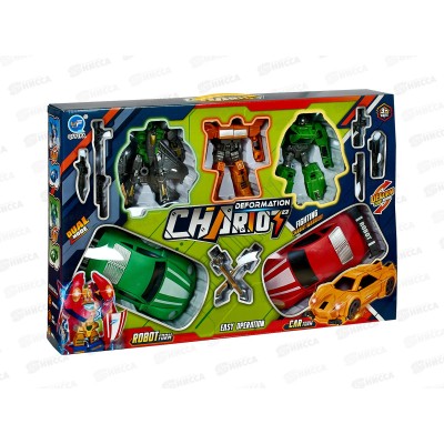 Набор роботов-трансформеров №666-23 коробка 51,5*11,5