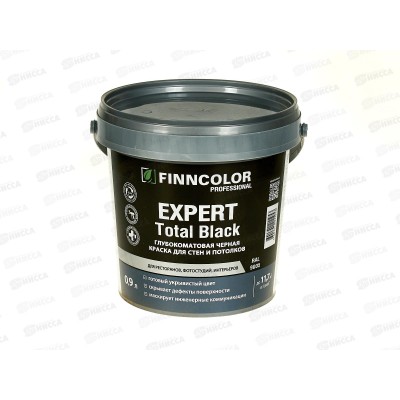 Краска Expert Total Blacl 0,9л Краска Expert Total Blacl 0,9л