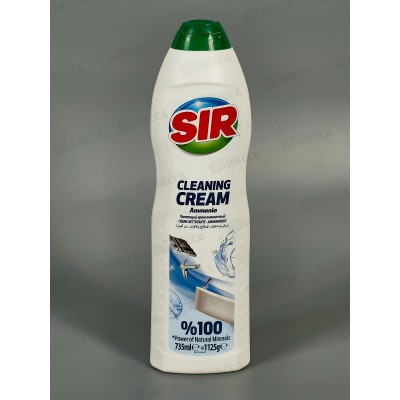 СИР Крем чистящий минеральный для тверд поверхностей Аммиак 1125гр *12