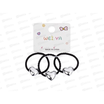 Резинка для в волос 3шт. в наб. DV-B-362