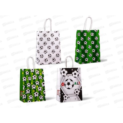 Пакет бумажный 15*21 Крафт Футбол Р10465-15 *12