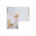 Бизнес-блокнот 80л Hatber А5 Flower gold ,тв.кл., 35529 *20
