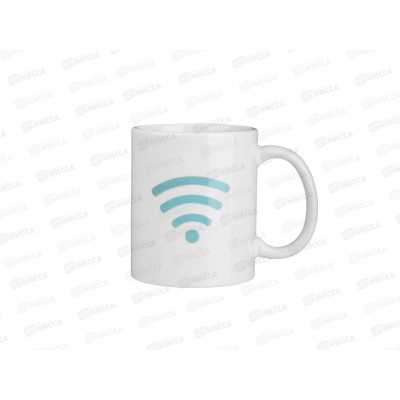 Кружка 350мл WI-FI, с терморисунком, керамика, MILLIMI, 806-255 г