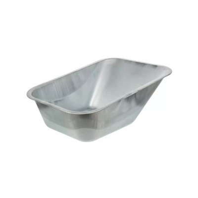 Корыто для тачки строительной 118л 0.65мм без отверстий (серый квадрат), 27545