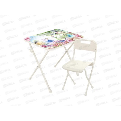 Комплект детский стол+стул КП/Ф с феями