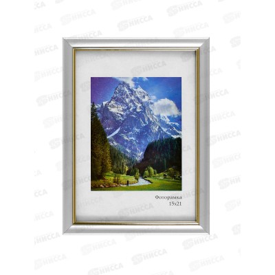 Фоторамка пл. 15*21 Классика серебро *21