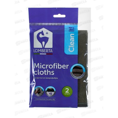 Салфетка Lomberta из микрофибры 2шт шоу бокс 725237 *30