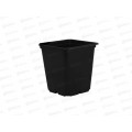 Горшок для рассады 0,5л 9*9*10см черный *1000 Ангора