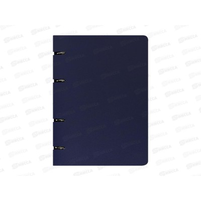 Тетрадь 80л кл. INFORMAT т-синяя пл.обл на кольцах 246863 *16