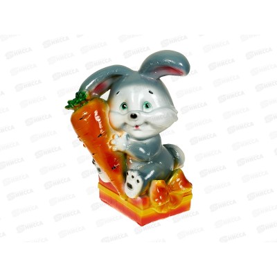 Копилка &quotВислоухий кролик с морковью&quot (240*140мм) арт.517