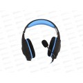 Гарнитура игровая Smartbuy RUSH TAIPAN, динамики 50мм, велюровые амбушюры, вирт.звук 7.1, SBHG-3000