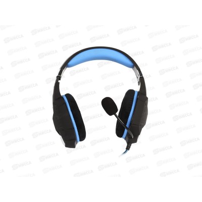 Гарнитура игровая Smartbuy RUSH TAIPAN, динамики 50мм, велюровые амбушюры, вирт.звук 7.1, SBHG-3000