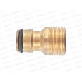 Адаптер латунный, 1/2, внешняя резьба Palisad 66272  *200
