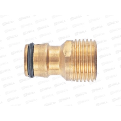 Адаптер латунный, 1/2, внешняя резьба Palisad 66272  *200