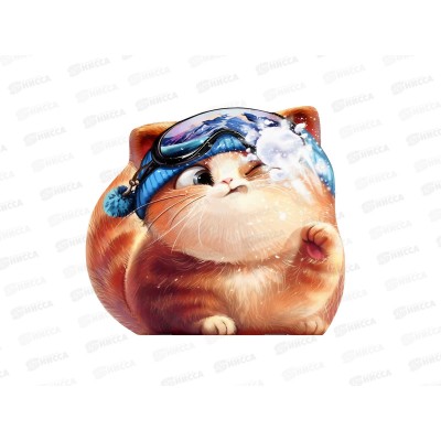 Блокнот 32л ФЕН Котёнок и снежок 130*120мм 72651  *50