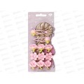 Зажим д/волос ФЕН Цветочки 6,8см. 5шт. розовый 71757 *10 Зажим д/волос ФЕН Цветочки 6,8см. 5шт. розовый 71757 *10