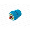 Соединитель быстросъемный 3/4&quot аквастоп, алюминий, LUXE 65837