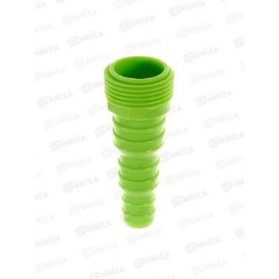 Адаптер пластмассовый 1/2&quot и 3/4&quot внешняя резьба, переходное соединение, 66180