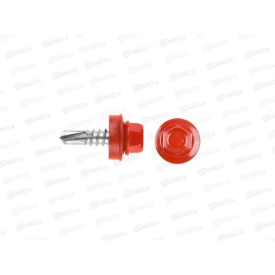 Саморез кровельный RAL3003 4,8*35 (3000шт) Рубиново-красный, Zitar Саморез кровельный RAL3003 4,8*35 (3000шт) Рубиново-красный, Zitar