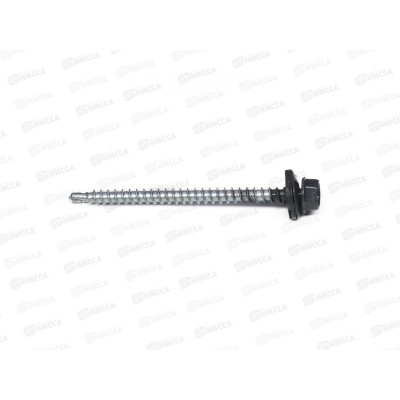 Саморез кровельный RAL7024 4,8*70 (1000шт) Графитовый серый, Zitar