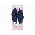 Набор резинок д/волос ФЕН Банты 2шт 6,5см. темно-синий.  71817 *10