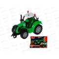 Машина &quotТЕХНОПАРК&quot пластик Трактор 15см, 1901А101-R-GREEN
