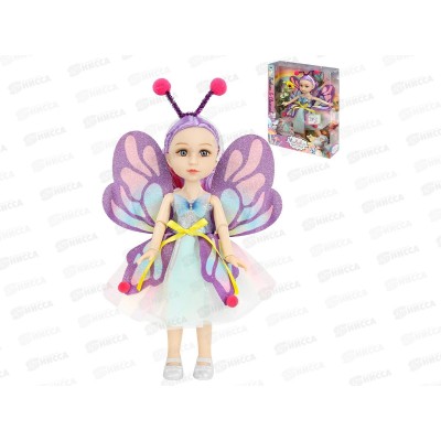 Кукла 30,5см FCJ1375499 с цветами, в коробке