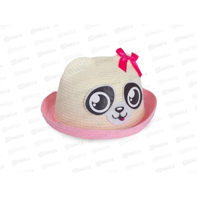 Панама детская &quotПандочка&quot р-р 54см, 2-6лет 2822210