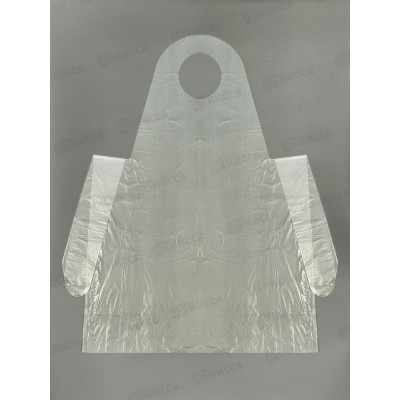 Фартук EleGren белый п/э 81*125 Стандпрт №100/1000