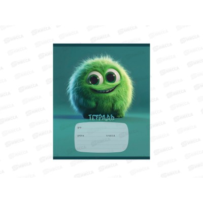 Тетрадь 12л лин. ПЗБМ Пушистики. 012068 *20/240