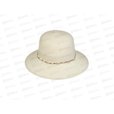 Шляпа женская с декором р.58 100% целлюлоза, микс 314-040 тм GALANTE г