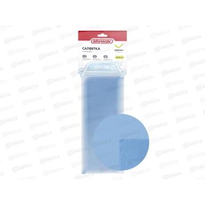 Салфетка SKYWAY микрофибра 40*50 см  №301 для стекла S00902020
