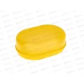 Мыльница RUNIS дорожная, с крышкой, желтый 6-253  *100