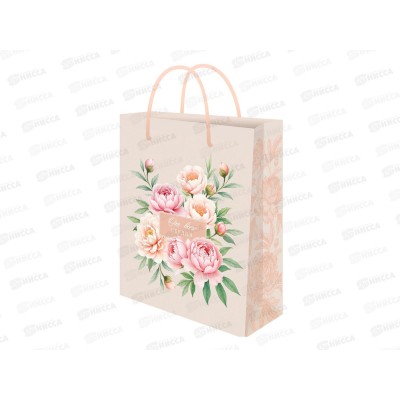 Пакет подарочный MI 40х47х14см От всего сердца, ППК-1289 *12