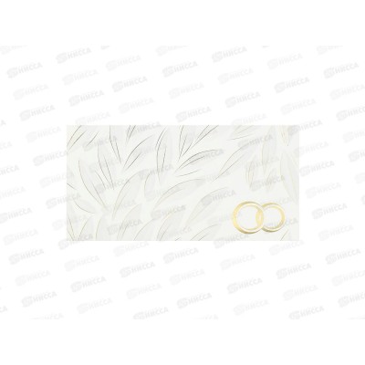 Конверт MI КОН-7348 Свадебный, фольга