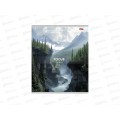 Тетрадь 96л клетка Profit Горы и вода - 1, мел., 96-5577 *6/48